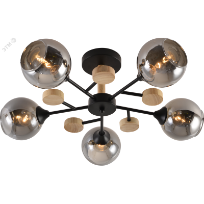 Люстра 5хЕ27 60Вт модерн 9181-305 Elouisa Rivoli