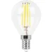 Лампа светодиодная, (9W) 230V E14 2700K прозрачная, LB-509