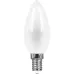 Лампа светодиодная, (11W) 230V E14 2700K матовая, LB-713