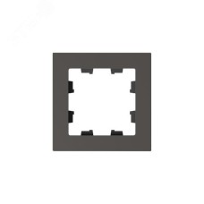 Рамка 1-местная мокко.  пластик Эпика EKF