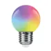 Лампа светодиодная,  (3W) 230V E27 RGB G60, LB-371 матовый плавная сменая цвета