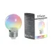 Лампа светодиодная, (1W) 230V E27 RGB G45, LB-37 прозрачный плавная смена цвета Лампа светодиодная, (1W) 230V E27 RGB G45, LB-37 прозрачный плавная смена цвета