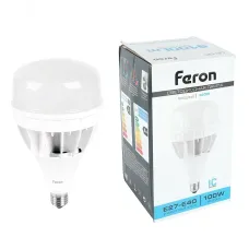 Лампа светодиодная, (100W) 230V Е27-E40 4000K T140, LB-65