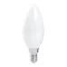 Лампа светодиодная, (15W) 230V E14 4000K матовая, LB-717