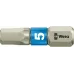 Бита под внутренний шестигранник 3840/1 TS Hex-Plus нержавеющая сталь хвостовик 1/4 C 6.3 2.5X25 мм