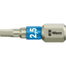 Бита под внутренний шестигранник 3840/1 TS Hex-Plus нержавеющая сталь хвостовик 1/4 C 6.3 2.5X25 мм