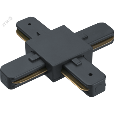 Коннектор Navigator 95 619 NLT-C-1L-AS2-BL-X (для ШП AS2, чёрн)