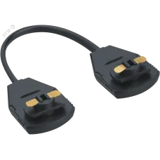 Коннектор Navigator 95 621 NLT-C-1L-AS2-BL-F (для ШП AS2, чёрн)