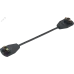 Коннектор Navigator 95 621 NLT-C-1L-AS2-BL-F (для ШП AS2, чёрн)