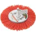 Кордщетка-колесо нейлоновая со штифтом 100 мм
