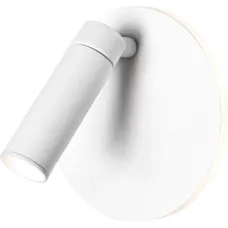 Декоративная подсветка светодиодная ЭРА EDGAR WL55 WH для интерьера COB 5Вт/SMD 7Вт 4000К белый IP20