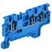 ARMAFIX Клемма пружинная CX2.5-3 BU 2,5мм2 трехконтактная синяя IEK