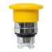 Механизм кнопки исполнительный XB4 Грибок желтый возвратный без фиксации без подсветки IP65