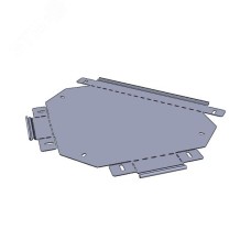 Ответвитель Т-образный 50х150 мм (плоский)