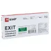 Светильник аварийно-эвакуационного освещения EXIT-101 односторонний LED Basic
