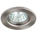 ST1 SN Светильник ЭРА штампованный MR16,12V/220V, 50W сатин никель (100/3000)