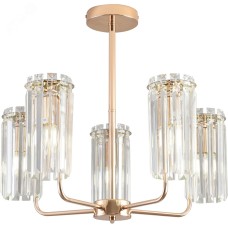 Люстра Zoe 1064-305 5хЕ14 40 Вт хрусталь