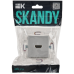 SKANDY Розетка HDMI SK-H01S серебряный IEK