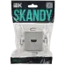 SKANDY Розетка HDMI SK-H01S серебряный IEK