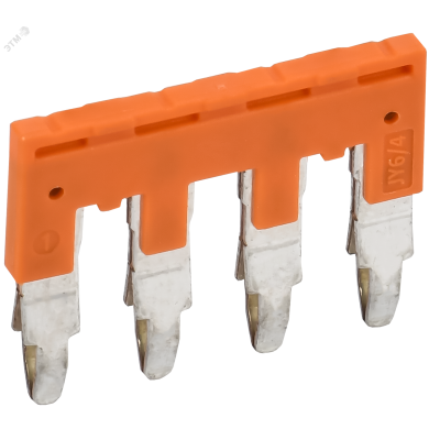 ARMAFIX Перемычка JY6-4 втычная 4PIN для колодки клеммной CY6 IEK
