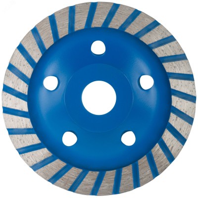 Диск алмазный шлифовальный, посадочный диаметр 22.2 мм,''Турбо'' узкие сегменты 125 мм