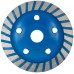 Диск алмазный шлифовальный, посадочный диаметр 22.2 мм,''Турбо'' узкие сегменты 125 мм