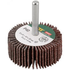 Диск лепестковый для дрели радиальный 50х20х6 мм Р 40