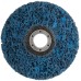 Диск зачистной полимерный 125 мм, синий, средней жесткости