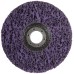 Диск зачистной полимерный 125 мм, фиолетовый, жесткий