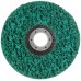 Диск зачистной полимерный 125 мм, зеленый, повышенной жесткости