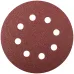 Круги шлифовальные с отверстиями (липучка), алюминий-оксидные, 125 мм, 5 шт Р 60 гибкая -14А