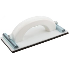 Терка для нажд.бумаги пластиковая с мет.прижимом 230х105 мм