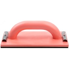 Терка д/нажд.бум. пластиковая с мет.прижимом 230х120 мм