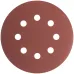 Круги шлифовальные с отверстиями (липучка), алюминий-оксидные, 125 мм, 5 шт. Р 600