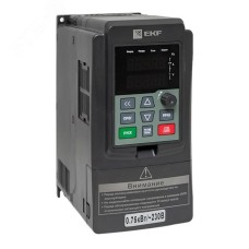 Преобразователь частоты 0.75/1.5 кВт 1х230В VECTOR-100