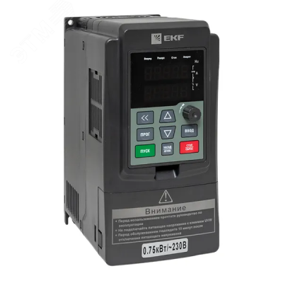 Преобразователь частоты 0.75/1.5 кВт 1х230В VECTOR-100