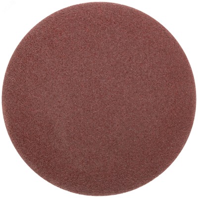 Круги шлифовальные сплошные (липучка), алюминий-оксидные, 125 мм, 5 шт Р 60 гибкая -14А