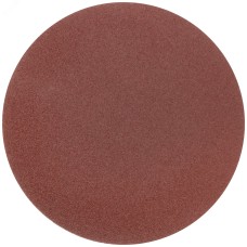 Круги шлифовальные сплошные (липучка), алюминий-оксидные, 125 мм, 5 шт Р 100 гибкая -14А