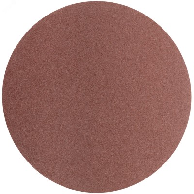 Круги шлифовальные сплошные (липучка), алюминий-оксидные, 125 мм, 5 шт Р 120 гибкая -14А