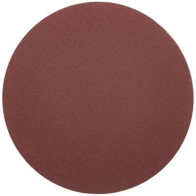 Круги шлифовальные сплошные (липучка), алюминий-оксидные, 125 мм, 5 шт Р 150 гибкая -14А