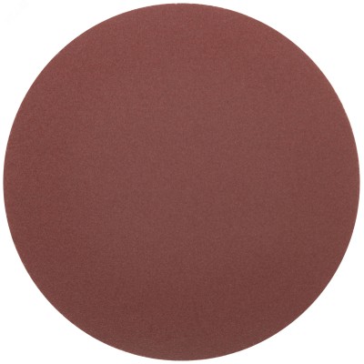 Круги шлифовальные сплошные (липучка), алюминий-оксидные, 125 мм, 5 шт Р 180 гибкая -14А