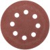 Круги шлифовальные с отверстиями (липучка), алюминий-оксидные, 125 мм, 5 шт Р 40 гибкая -14А
