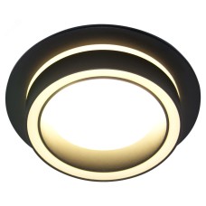 Светильник встраиваемый DK116 BK под лампу GX53 черный