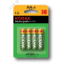 Аккумуляторы NiMH (никель-металлгидридные) Kodak HR6-4BL 2100mAh [KAAHRP-4] (80/640/15360)