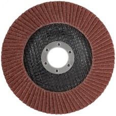 Круг лепестковый торцевой плоский 125 мм  P 40