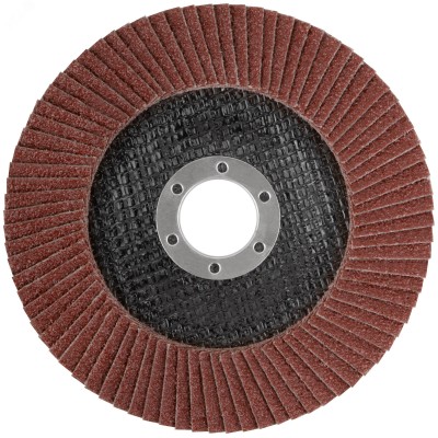 Круг лепестковый торцевой плоский 125 мм  P 40