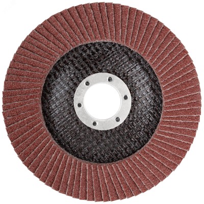 Круг лепестковый торцевой плоский 125 мм  P 80