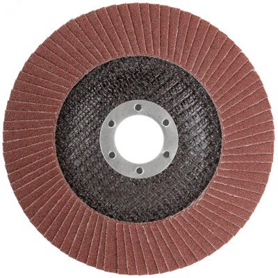 Круг лепестковый торцевой плоский 125 мм P 100