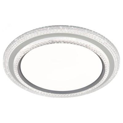 Светильник светодиодный потолочный ДПБ-86Вт 3000К/6500К SPB-6 Sunny 86W RC WH+GR с ДУ