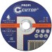 Профессиональный диск отрезной по металлу и нержавеющей стали Cutop Profi Т41-150x1.8x22.2 мм